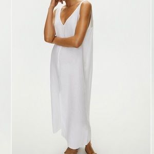 Aritzia Babaton Adara linen dress
